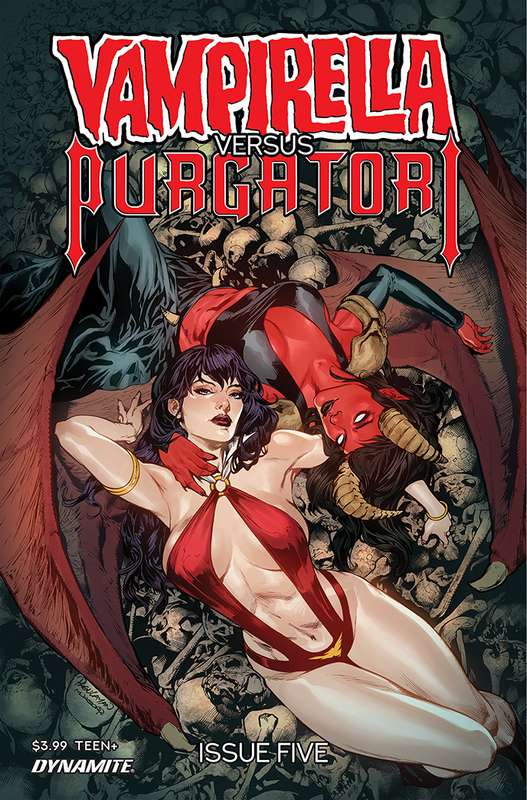 VAMPIRELLA VS PURGATORI #5 CVR A PAGULAYAN