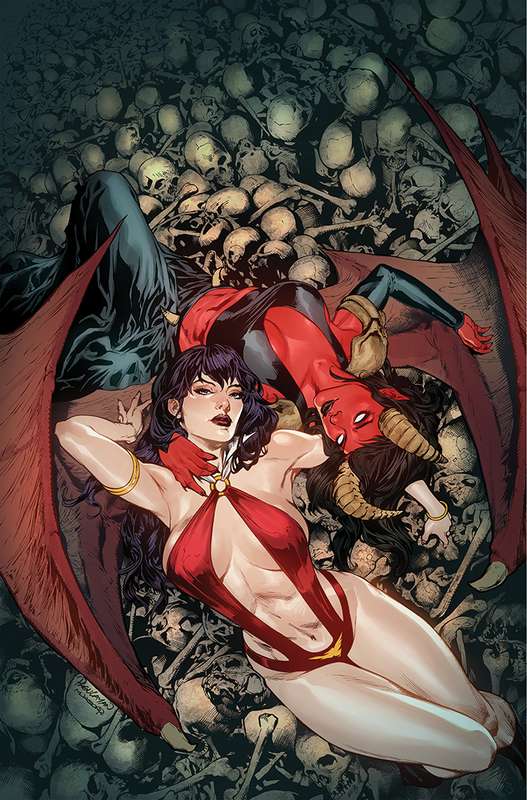 VAMPIRELLA VS PURGATORI #5 CVR F 1:10 RATIO VARIANT PAGULAYAN VIRG