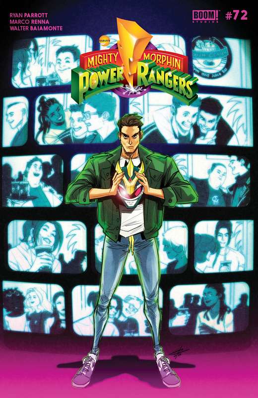 MIGHTY MORPHIN #9 CVR B LEGACY VARIANT CARLINI