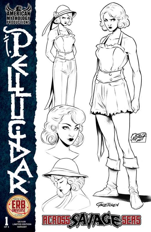 PELLUCIDAR ACROSS SAVAGE SEAS #1 CVR C CHARACTER DESIGN