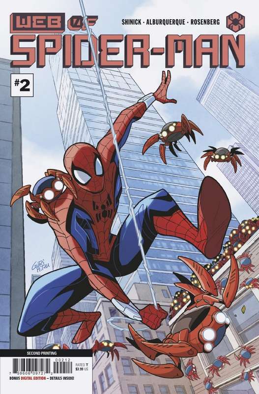 WEB OF SPIDER-MAN #2 (OF 5) 2ND PTG VARIANT