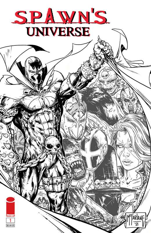 SPAWN UNIVERSE #1 2ND PTG