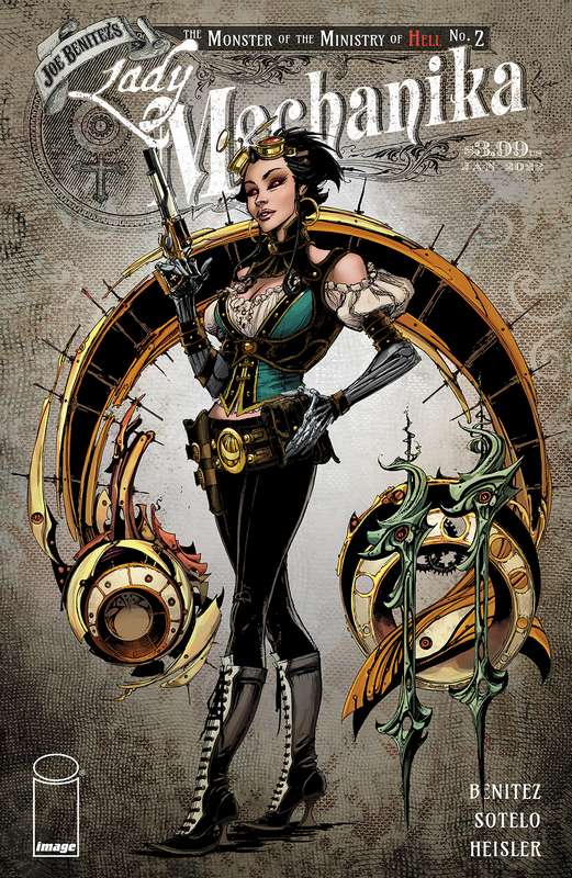 LADY MECHANIKA MONSTER OF MINISTRY #2 (OF 4) CVR A BENITEZ &