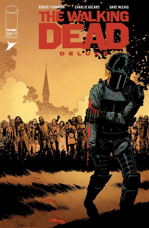 WALKING DEAD DELUXE #30 CVR B ADLARD & MCCAIG (MR)