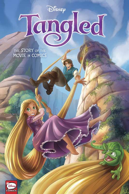 DISNEY TANGLED STORY OF THE MOVIE IN COMICS HARDCOVER