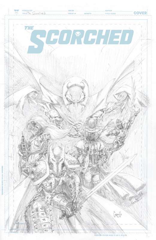 SPAWN SCORCHED #1 CVR H 1:50 RATIO VARIANT CAPULLO SKETCH