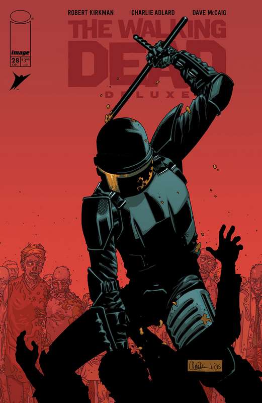 WALKING DEAD DELUXE #28 CVR B ADLARD & MCCAIG (MR)