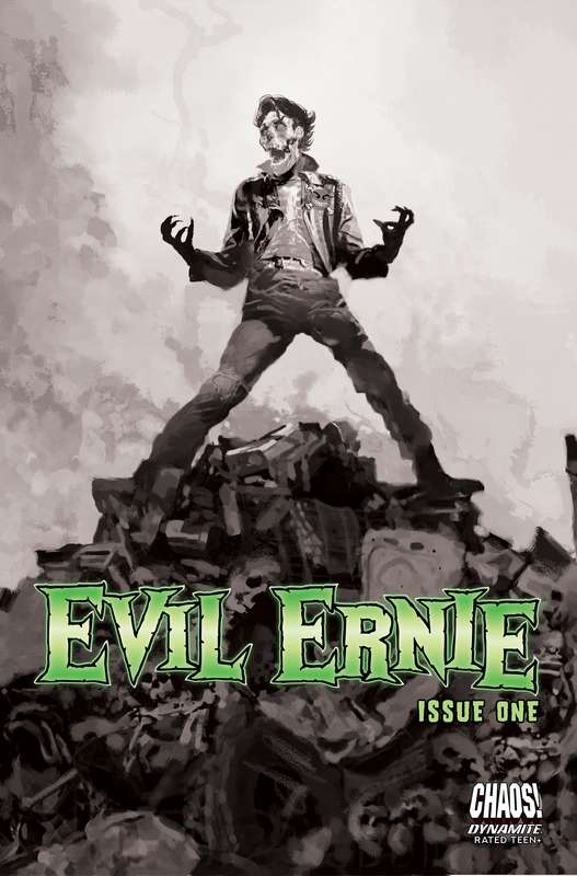 EVIL ERNIE #1 CVR E 1:20 RATIO VARIANT SUYDAM B&W