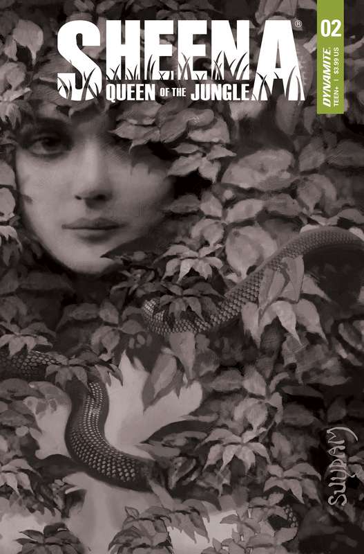 SHEENA QUEEN JUNGLE #2 CVR I 1:30 RATIO VARIANT SUYDAM B&W