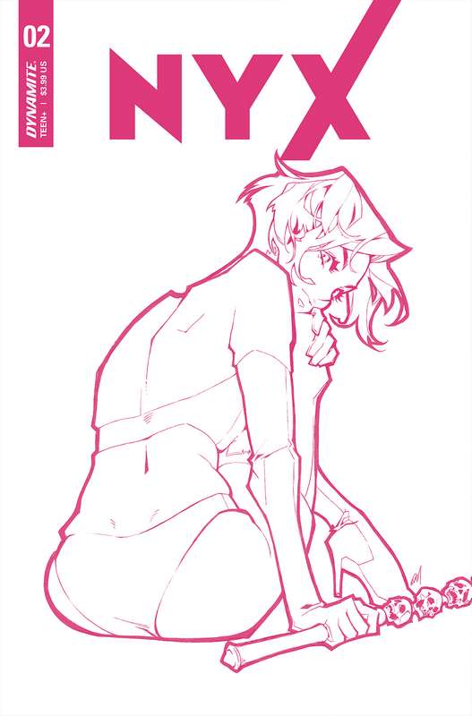 NYX #2 CVR H 1:30 RATIO VARIANT BESCH B&W