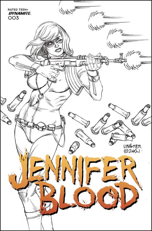 JENNIFER BLOOD #3 CVR G 1:15 RATIO VARIANT LINSNER B&W (MR)