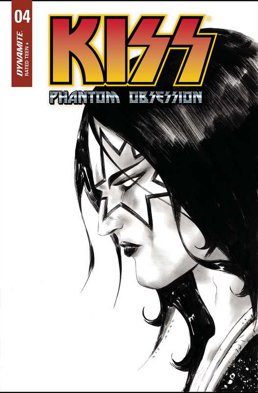 KISS PHANTOM OBSESSION #4 CVR I 1:30 RATIO VARIANT LEE B&W LINE AR