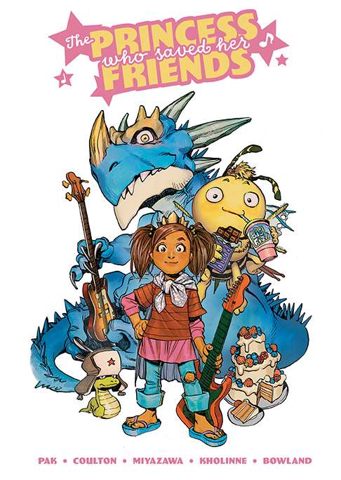 PRINCESS WHO SAVED HER FRIENDS HARDCOVER OGN