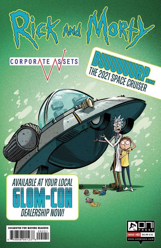 RICK AND MORTY CORPORATE ASSETS #2 CVR B LEE