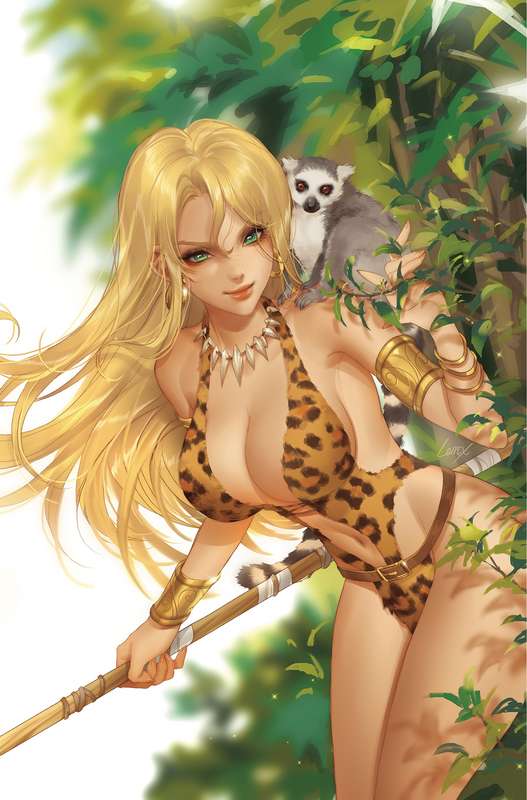 SHEENA QUEEN JUNGLE #2 CVR Q 1:15 FOC RATIO VARIANT LEIRIX VIRGIN