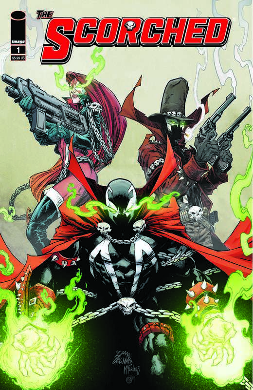 SPAWN SCORCHED #1 CVR G STEGMAN