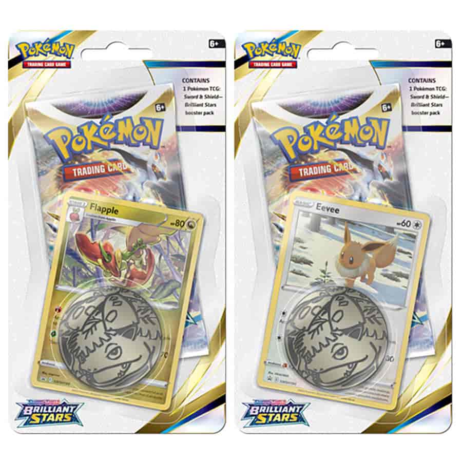 Pokemon TCG (PKMN): Brilliant Stars Checklane Blister (Choose one)