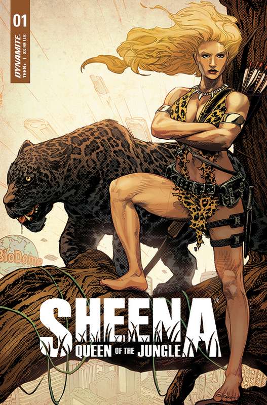 SHEENA QUEEN JUNGLE #1 CVR H 1:20 RATIO VARIANT MOONEY ORIG ART