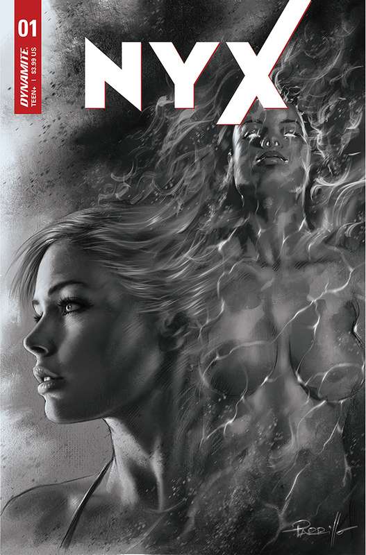 NYX #1 CVR I 1:30 RATIO VARIANT PARRILLO B&W