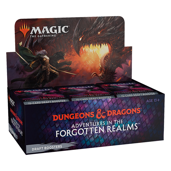 Magic the Gathering (MTG): Adventures in the Forgotten Realms Draft Booster Pack
