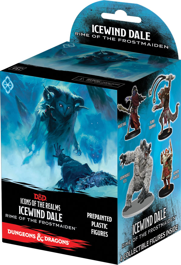 D&D Fantasy Miniatures: Icons of the Realms Set 17 Icewind Dale: Rime of the Frostmaiden Booster