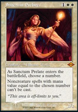 MAGIC THE GATHERING (MTG): Sanctum Prelate