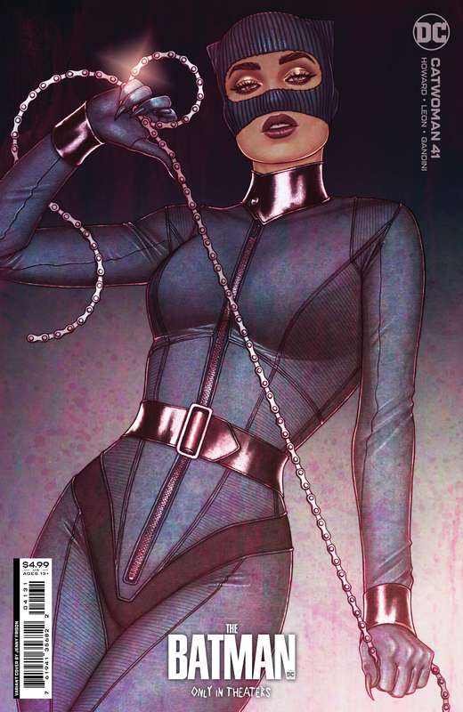 CATWOMAN #41 CVR C JENNY FRISON THE BATMAN CARD STOCK VAR