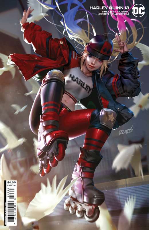 HARLEY QUINN #13 CVR B DERRICK CHEW CARD STOCK VARIANT