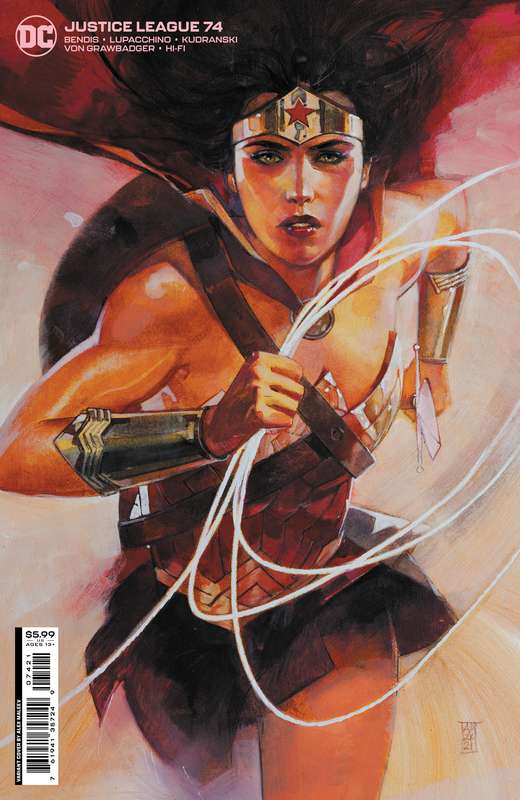 JUSTICE LEAGUE #74 CVR B ALEX MALEEV CARD STOCK VARIANT