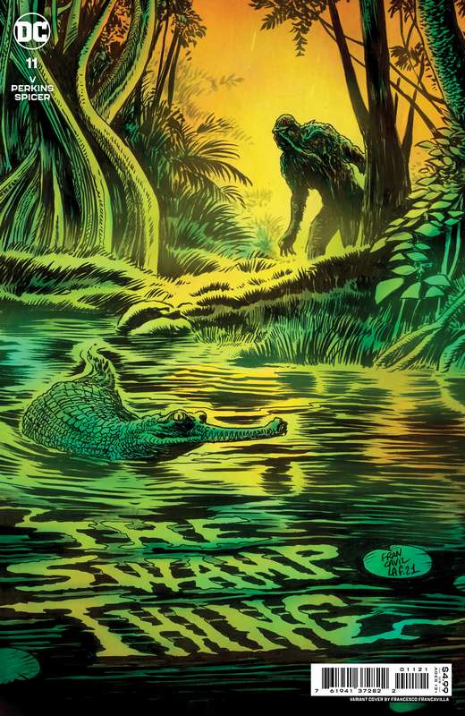 SWAMP THING #11 (OF 16) CVR B FRANCESCO FRANCAVILLA CARD STOCK VAR