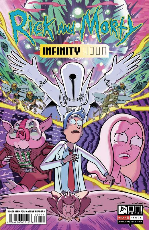 RICK AND MORTY INFINITY HOUR #1 (OF 4) CVR A MARC ELLERBY (MR)