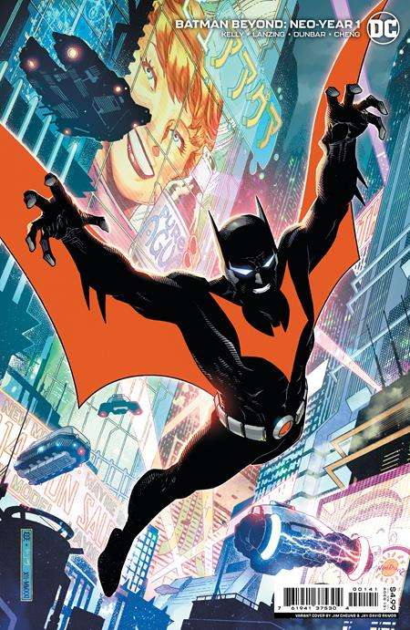 BATMAN BEYOND NEO-YEAR #1 (OF 6) CVR D INC 1:100 JIM CHEUNG CARD STOCK VARIANT