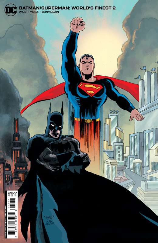 BATMAN SUPERMAN WORLDS FINEST #2 CVR B TIM SALE CARD STOCK VARIANT