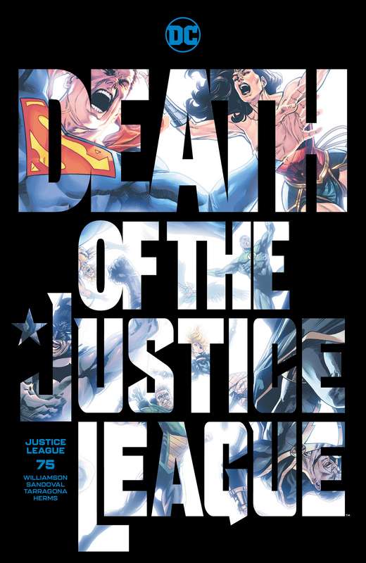 JUSTICE LEAGUE #75 CVR A DANIEL SAMPERE & ALEJANDRO SANCHEZ ACETATE