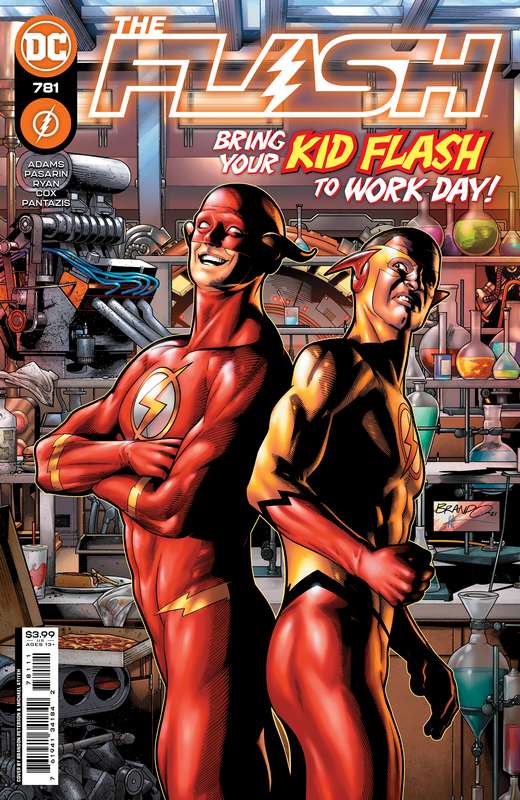 FLASH #781 CVR A BRANDON PETERSON & MICHAEL ATIYEH