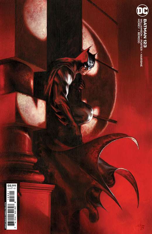 BATMAN #123 CVR B GABRIELE DELL OTTO CARD STOCK VARIANT (SHADOW WAR)