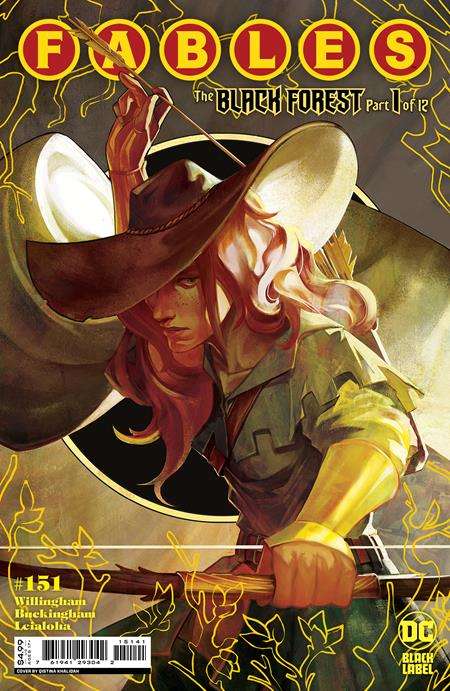 FABLES #151 CVR D INC 1:50 QISTINA KHALIDAH GOLD FOIL CARD STOCK VARIANT (MR)