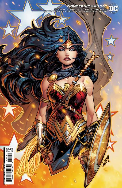 WONDER WOMAN #787 CVR B JONBOY MEYERS CARD STOCK VARIANT