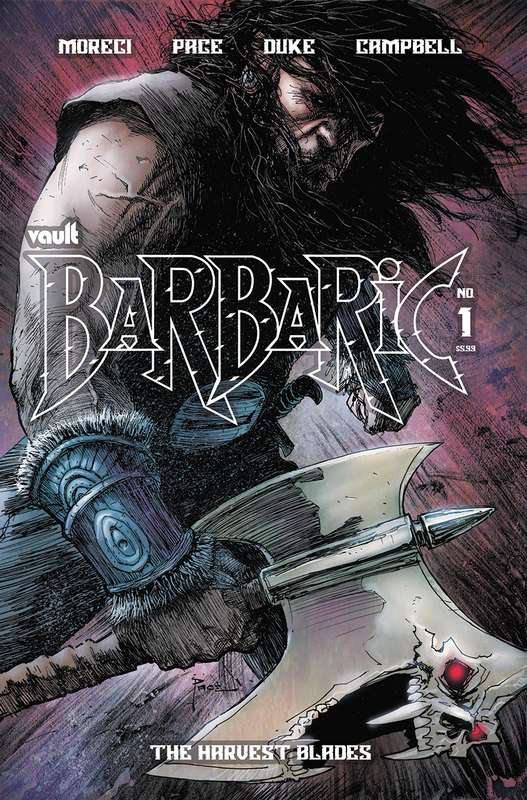 BARBARIC HARVEST BLADES (ONE SHOT) CVR B RICHARD PACE VARIANT