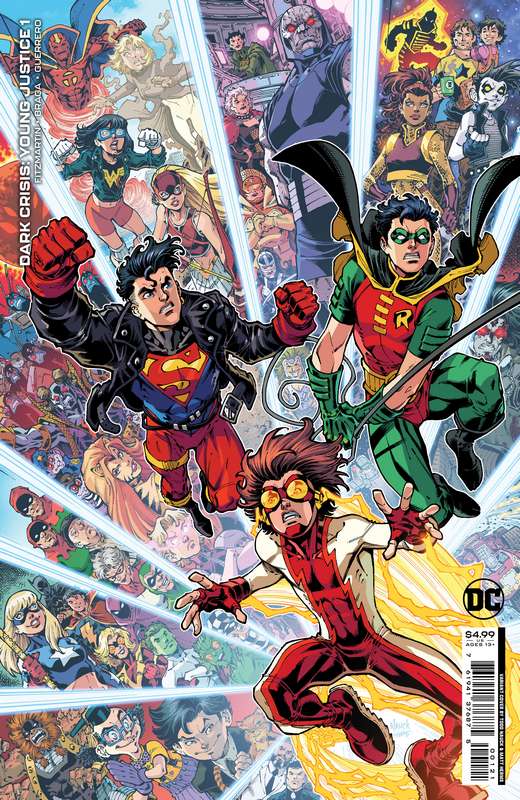 DARK CRISIS YOUNG JUSTICE #1 (OF 6) CVR B TODD NAUCK CARD STOCK VARIANT