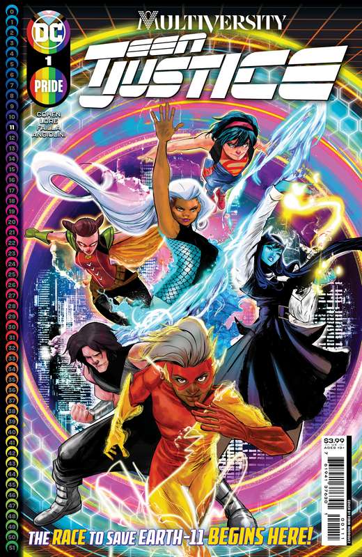 MULTIVERSITY TEEN JUSTICE #1 (OF 6) CVR A ROBBI RODRIGUEZ