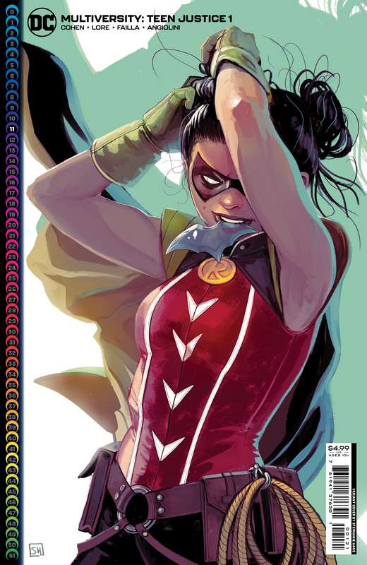 MULTIVERSITY TEEN JUSTICE #1 (OF 6) CVR B STEPHANIE HANS CARD STOCK VARIANT