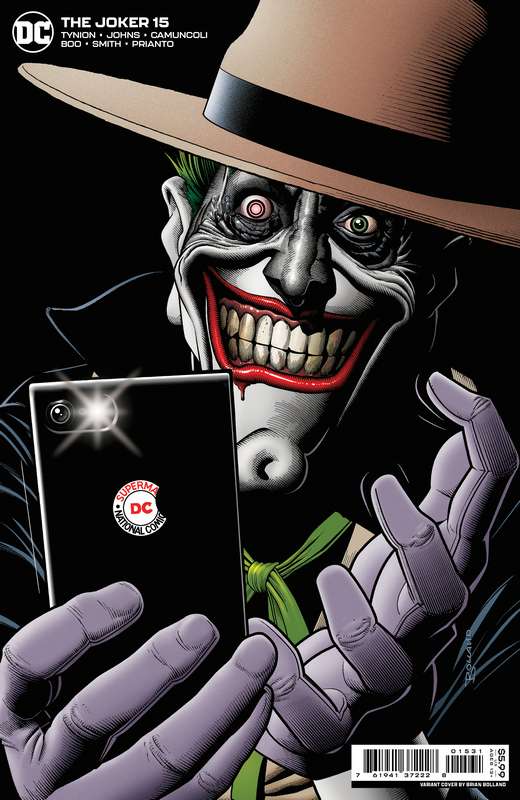 JOKER #15 (OF 15) CVR C BRIAN BOLLAND VARIANT