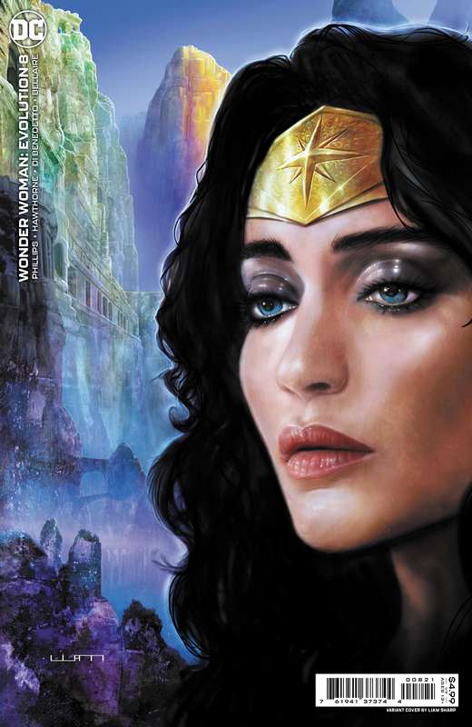 WONDER WOMAN EVOLUTION #8 (OF 8) CVR B LIAM SHARP CARD STOCK VARIANT