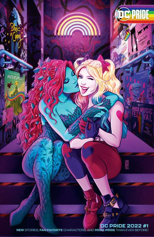 DC PRIDE 2022 #1 (ONE SHOT) CVR D JEN BARTEL CARD STOCK VARIANT