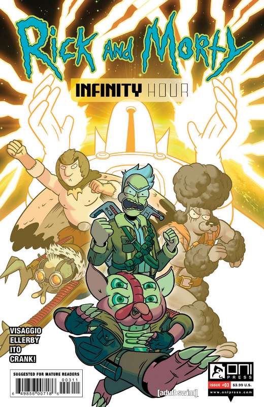 RICK AND MORTY INFINITY HOUR #3 (OF 4) CVR A MARC ELLERBY