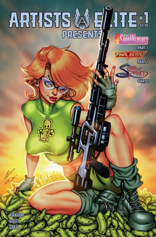 ARTIST ELITE PRESENTS #1 CVR D ALE GARZA SANDWENCHES VARIANT