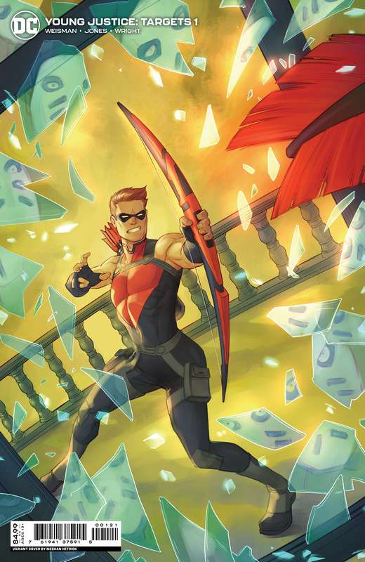 YOUNG JUSTICE TARGETS #1 (OF 6) CVR B MEGHAN HETRICK CARD STOCK VARIANT