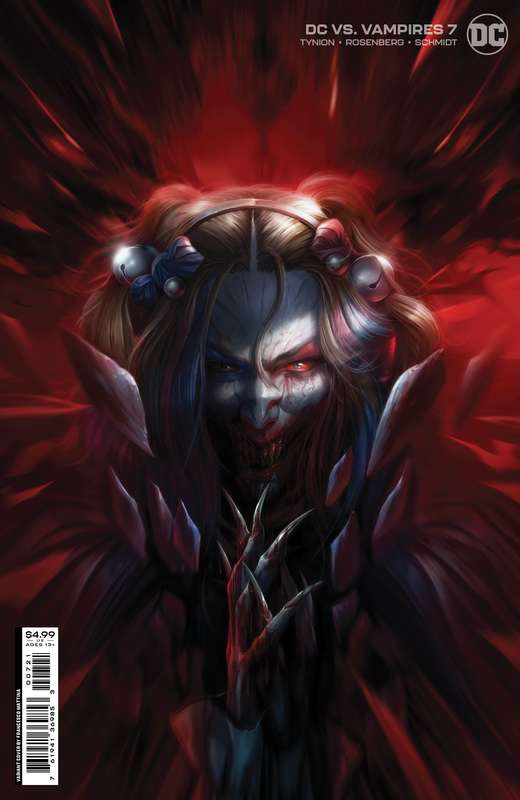 DC VS VAMPIRES #7 (OF 12) CVR B FRANCESCO MATTINA CARD STOCK VARIANT