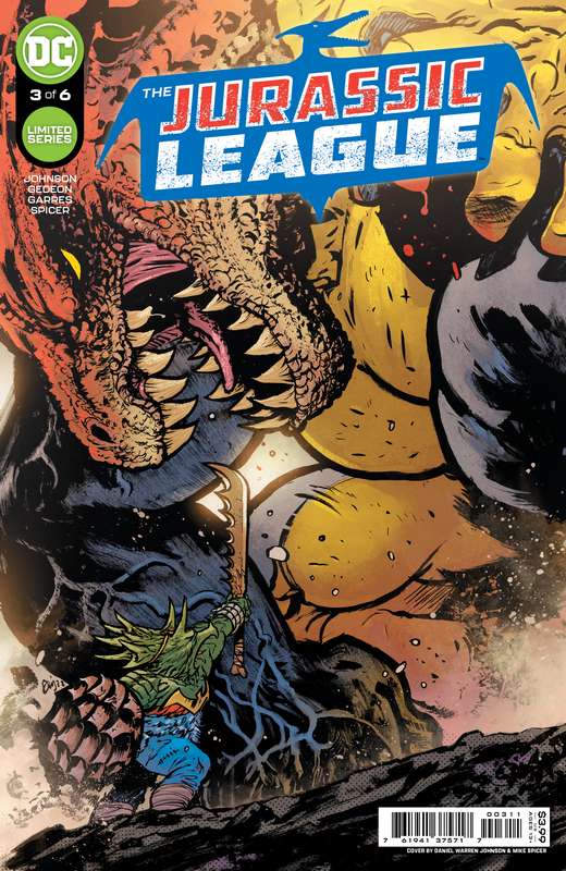 JURASSIC LEAGUE #3 (OF 6) CVR A DANIEL WARREN JOHNSON